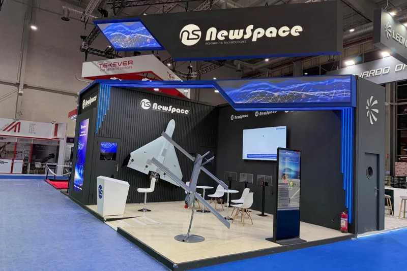 Weatherproof Display Stall — Aero India 2027 stall contractor outdoor stall example