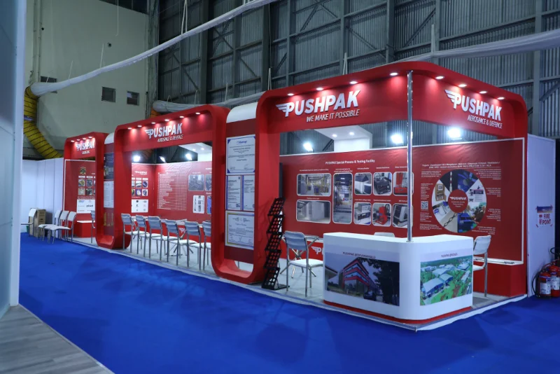Flight Simulation Experience — Aero India 2027 experiential booth design simulation example
