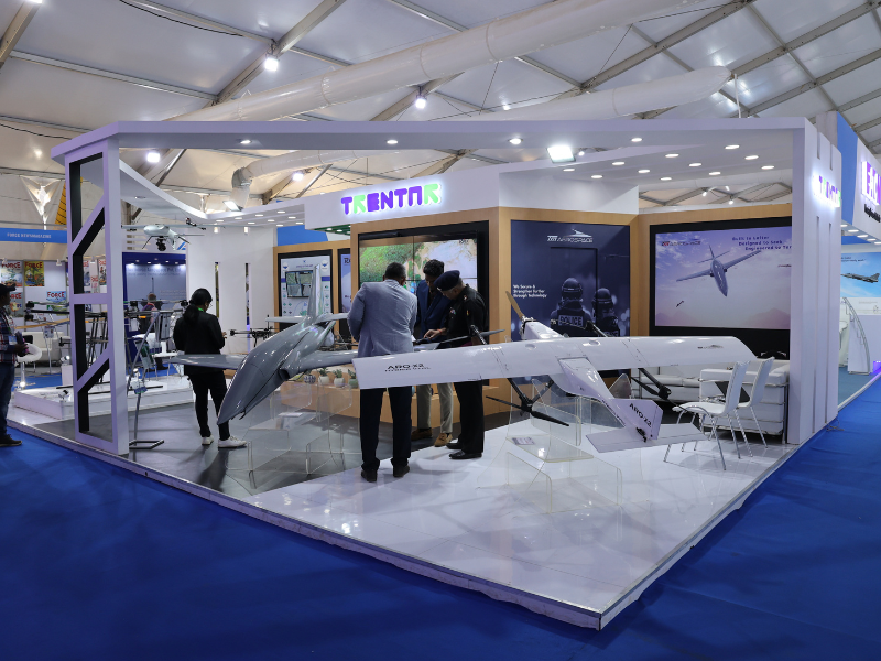 custom booth fabricator - AERO INDIA 2025